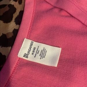 No Boundaries Bright Pink Top